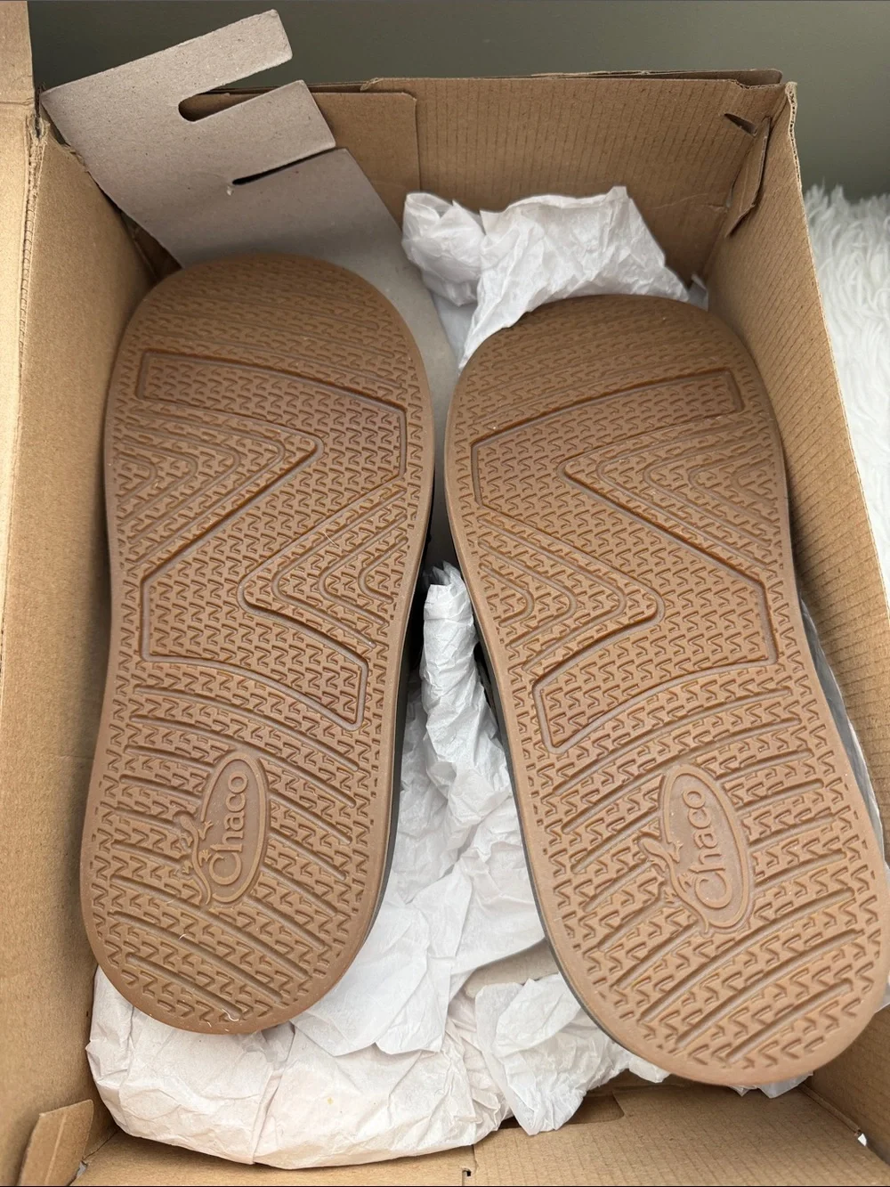 NWT Chaco Townes Slide Midform Sandal Olive Green Women's 9 Chunky Vacation